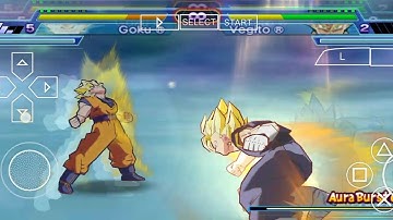 DRAGON BALL Z SHIN BUDOKAI on ppsspp download with mod | vegito super saiyan vs guko super saiyan