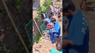 The top of neer water falling Rishikesh ￼