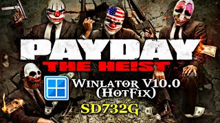 PAYDAY The Heist (HD) Gameplay | Winlator V10.0 HotFix (Windows) Emulator Android