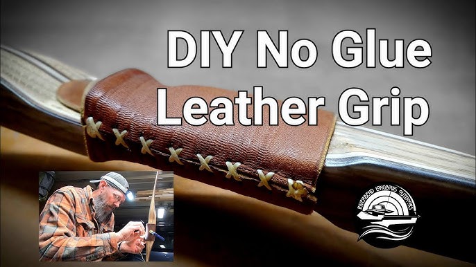 How to protect leather handles. Wrap with a bandeau! 