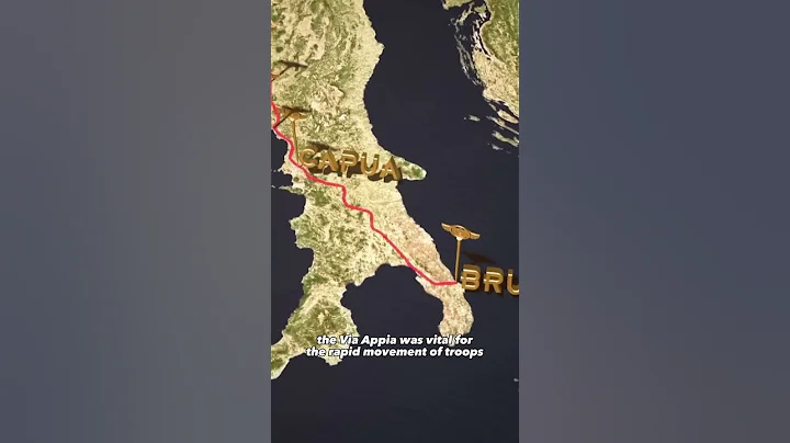 The Appian way: Rome's oldest road #history #romanempire #engineering