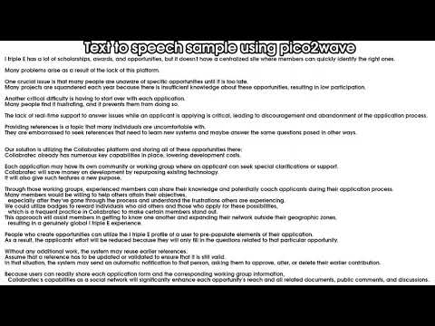 TtS pico2wave - Testing free Text to Speech engines on Ubuntu GNU/Linux