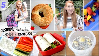 3 Gesunde Lunchboxen unter 10 Minuten |  Für Schule, Arbeit, Uni,...