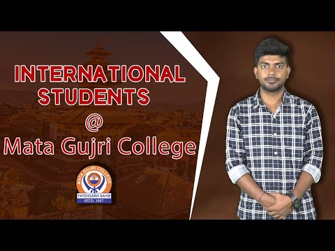 International Students @ Mata Gujri College, Fatehgarh Sahib