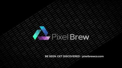 Pixel Brew Logo Animation Reveal