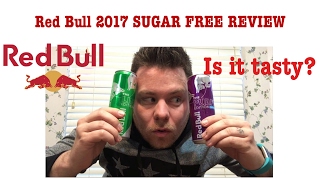 RED BULL SUGAR FREE LIMEADE AND BERRY ACAI DRINK REVIEW | THESHOWSTOPPERSHOWS