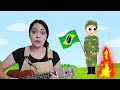 Portuguese for Little Ones: Learn Songs and Gestures with Jessica | Ms Rachel Brazil