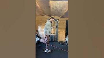 If you don’t have a hamstring curl machine give this a try #homegym #homeworkout #gym #workout