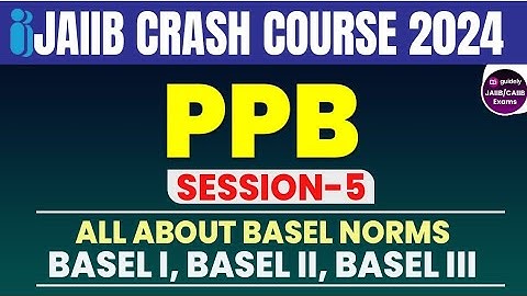 Session 5 - All About Basel Norms | Basel I , Basel II , Basel III Explained