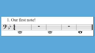 1 Our First Note Tuba