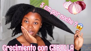 Cómo hacer CRECER el CABELLO rápido y FÁCIL con CEBOLLA || RIHANEL