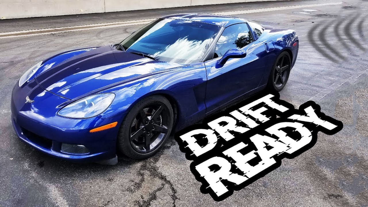 C6 Corvette Hydraulic Hand Brake Install and Drifting 😱 (PARTS SHOP MAX