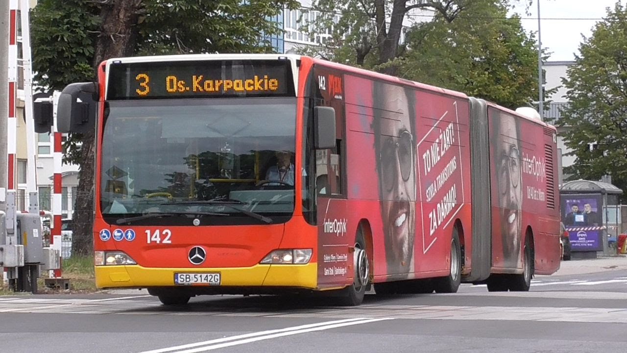 Mercedes-Benz O530G Citaro G #142 | MZK Bielsko-Biała | ♪ ZF ♪