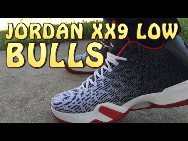 Jordan Xx9 Low Bulls Review With On Feet - Youtube