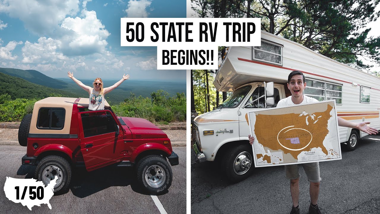 Our 50 State Camper Van Road Trip BEGINS!! First State: Oklahoma! | RV ...
