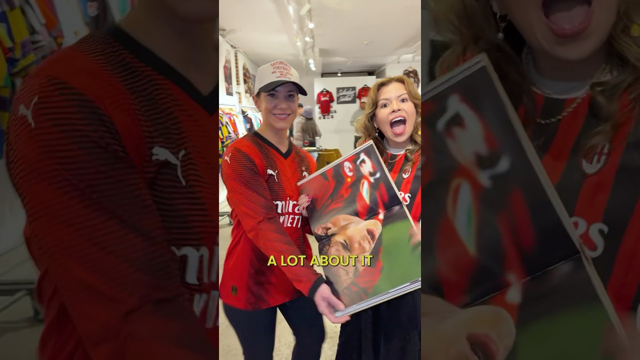 AC Milan's Book launch party in #nyc #acmilan #soccer #football