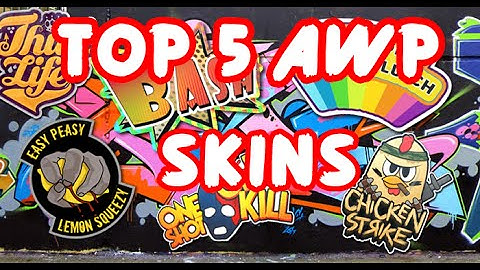 ТОП 5 САМЫХ КРАСИВЫХ АВП В CS:GO / TOP 5 AWP SKINS