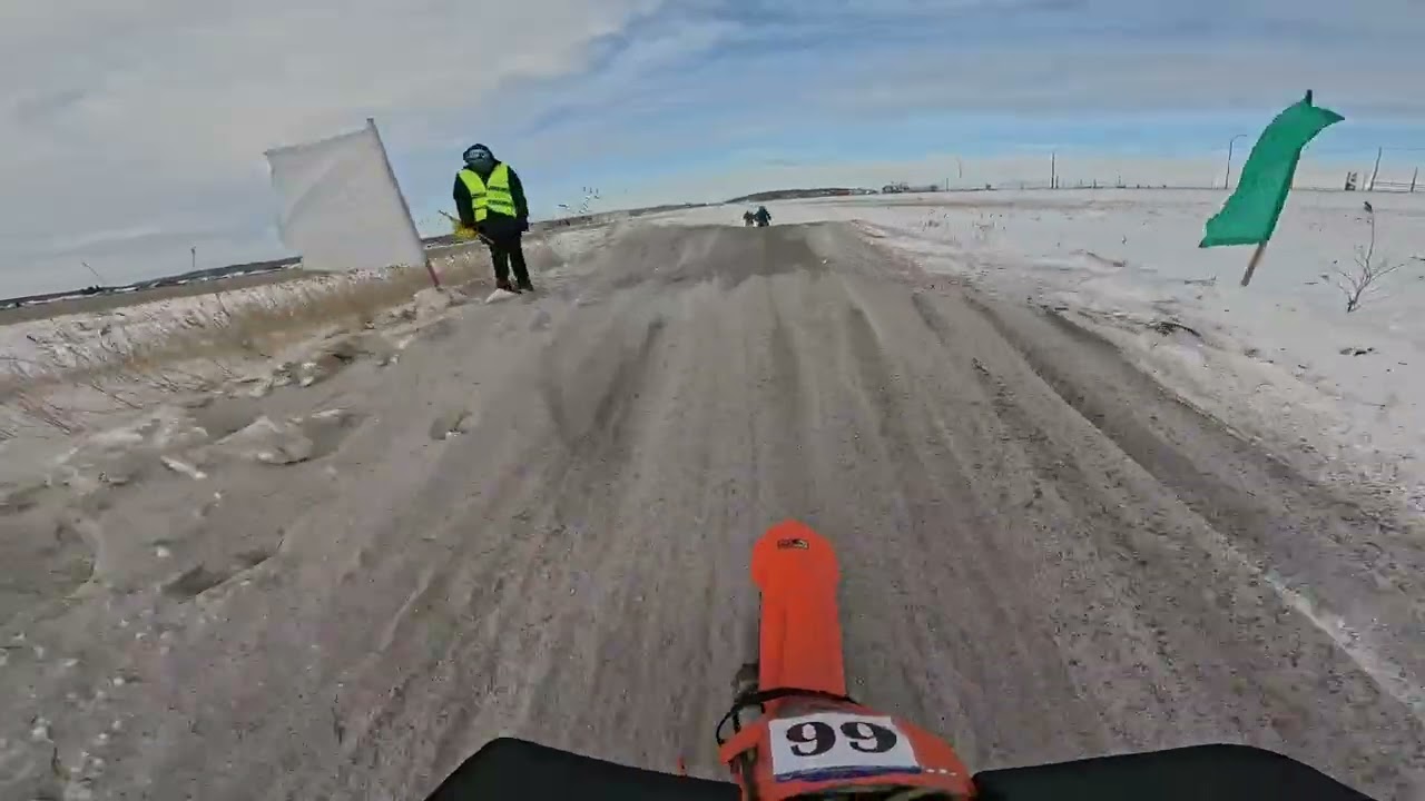 Соревнование по мотокроссу Тюкалинск 22.02.2026 2 заезд 