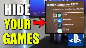 How to Hide your GAMES from PS4 Profile & Activity (Best Method)