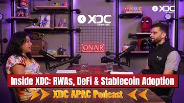 Inside XDC: RWAs, DeFi & Stablecoin Adoption — A Deep Dive with Benny | XDC APAC Podcast