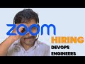 Zoom is hiring DevOps Engineers - Apply Fast
