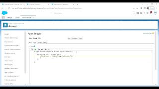Validation using Trigger in Salesforce.