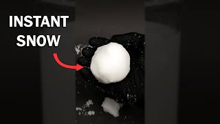 How to make instant snow (sodium polyacrylate)