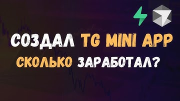 С НУЛЯ сделал Telegram MINI APP | Сколько заработал? | Cursor