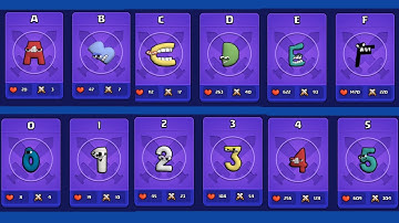 Max Level ABCDEFGHIJK 123456789 Merge Alphabet Lore Run | Merge Alphabet: Monster Fusion Part 02