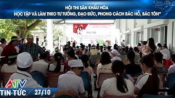 HỘI THI SÂN KHẤU HÓA HỌC TẬP VÀ LÀM THEO TƯ TƯỞNG, ĐẠO ĐỨC, PHONG CÁCH BÁC HỒ, BÁC TÔN”