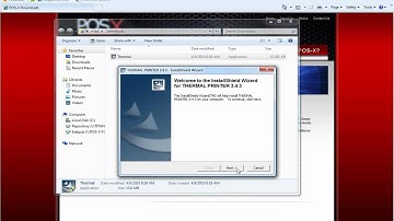 How to install the EVO Receipt Printer on Win7 64 bit