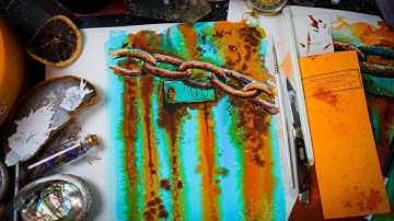 Paint Rust With Watercolors - Viewer Requested Tutorial