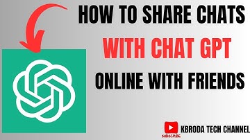 How to Share Your ChatGPT Conversations Online - Complete Sharing Guide!