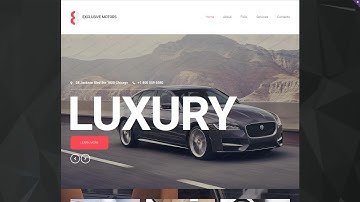 Car Club Responsive Website Template by WT - 55282