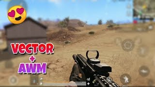 Vector is Insane | Best Weapon Combo in PUBG Mobile