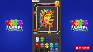 Yarn Loop Knit Puzzle - level 580 - Gameplay walkthrough