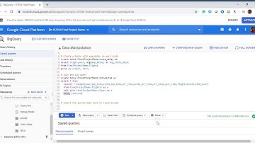 Live Demonstration   Logistic Regression Model using BigQuery ML