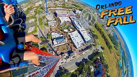 Orlando FREE FALL - 430 Foot Drop Tower, World's T...
