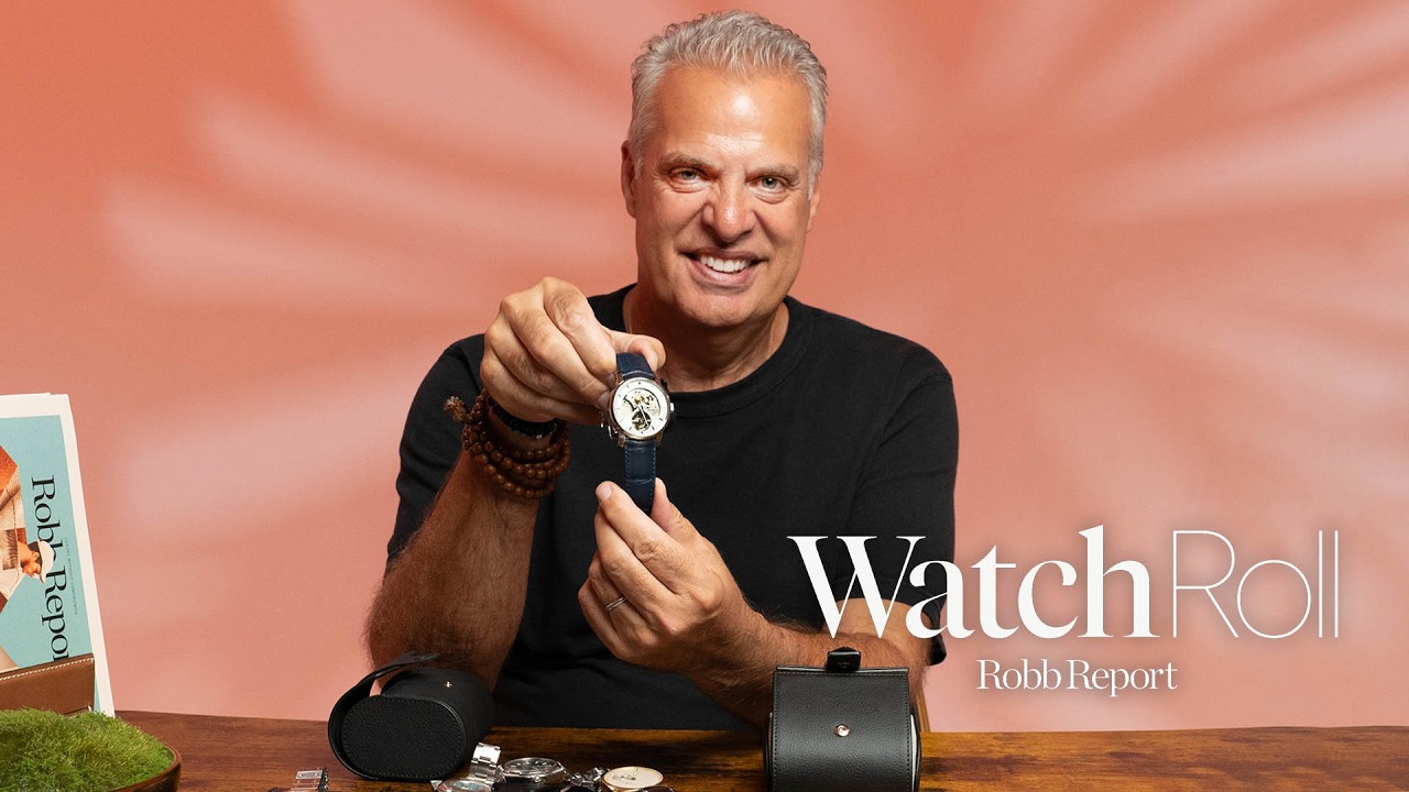 Eric Ripert on His Vintage Cartier, Blue-Dial Rolex, and Vacheron Constantins | Watch Roll - YouTube - Robb Report