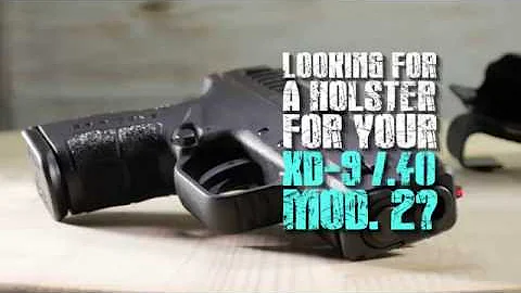 Vedder LightTuck - XD-9 / .40 Mod. 2 - Best Concealed Carry Holster - Previous Version