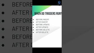 MySQL TRIGGERS | What are MySQL Triggers? | When do Triggers run? #triggers #mysqltutorials #mysql