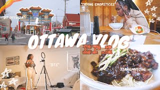 OTTAWA VLOG: Trying Korean food for the first time, Thrifting + what to do in Ottawa