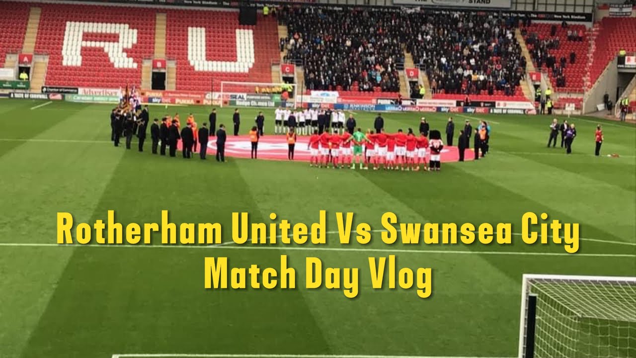 Rotherham United 2-1 Swansea City - Match Day Experience - YouTube