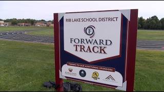 Rib Lake School District unveils track for athletes and the community