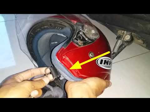 LOCKING Helmet to bike WITHOUT helmet lock