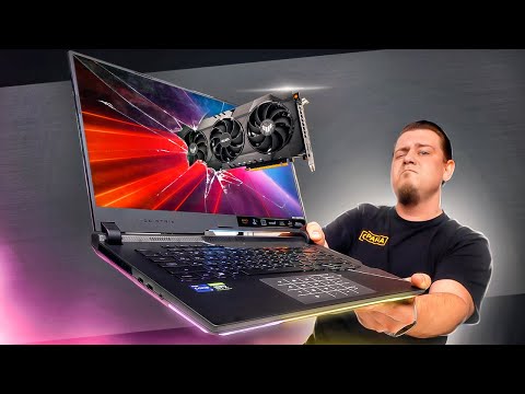 Самый Мощный Ноутбук с NVIDIA 3080ti и Intel Core i9 12th Gen! Asus ROG STRIX SCAR