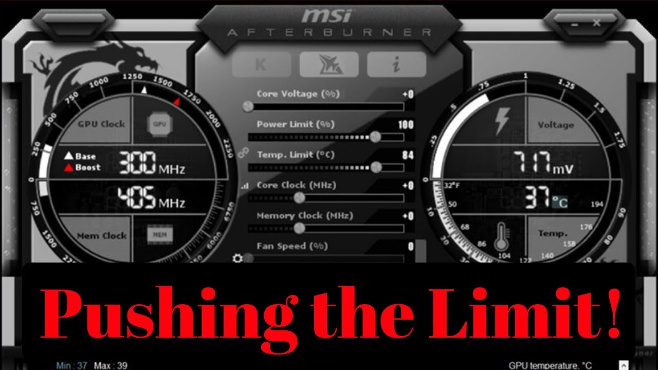 how to overclock cpu with msi afterburner