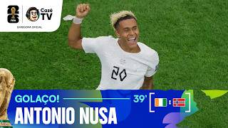 GOLAÇO DA NORUEGA! NUSA ABRE O PLACAR CONTRA A COSTA DO MARFIM NOS 16 AVOS DE FINAL DA COPA DO MUNDO