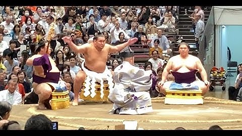 Yokozuna Hoshoryu & Oonosato’s Dohyo-iri at the Tokyo Basho | Two Traditions, One Spirit of Japan