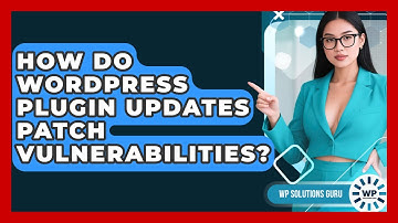 How Do WordPress Plugin Updates Patch Vulnerabilities? | WP Solutions Guru News